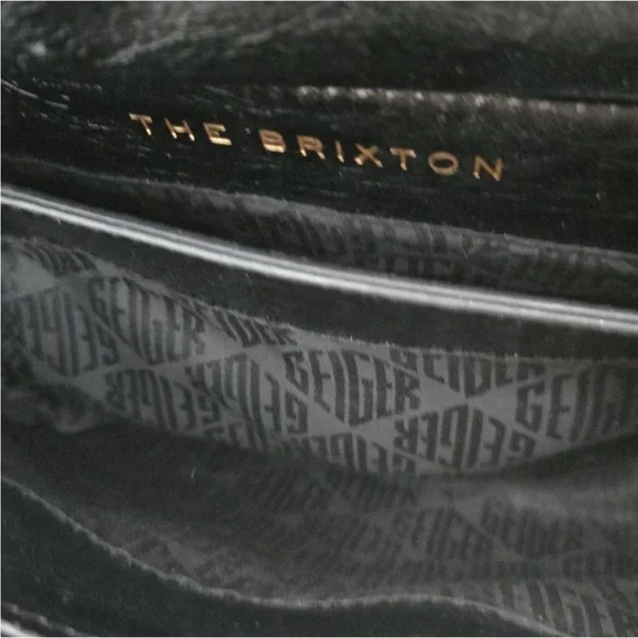 Kurt Geiger Black Quilted Patent Chain Shoulder Bag - Picture 6 of 6